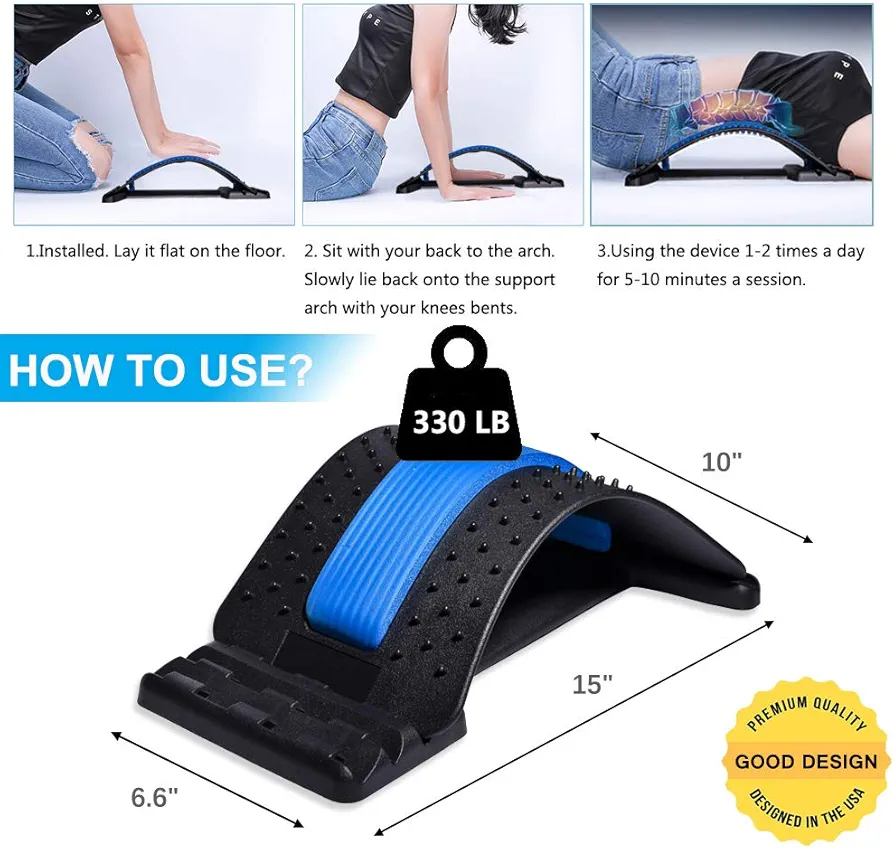 Back Stretcher for Lower Back Cracker